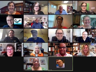 COGA group image from Zoom meeting in 2021.