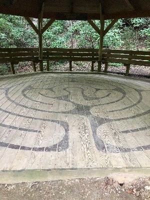Walk Jones Wilderness Sanctuary and Labyrinth at Montreat Conference Center. Photo by Martha H. Miller