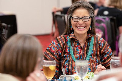 June Lorenzo at the Native American Consulting Committee Dinner at the 223rd General Assembly of the Presbyterian Church (USA) in St. Louis, MO on Tuesday, June 19, 2018.