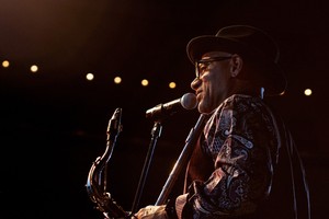 Kirk Whalum performs at the Hands and Feet celebration concert