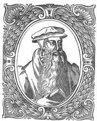 Graphic rendering of John Knox