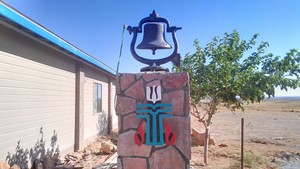 Church bell at Leupp