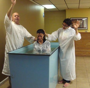 Baptism by Rev. Paulo Lima 