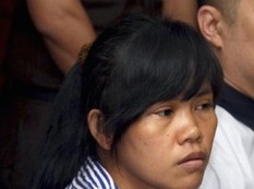 Mary Jane Veloso at her trial in Indonesia.