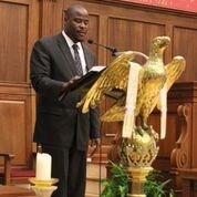 The Rev. Alonzo Johnson delivered the sermon to open CPJ Training Day at the New York Avenue Presbyterian Church in Washington, D.C.