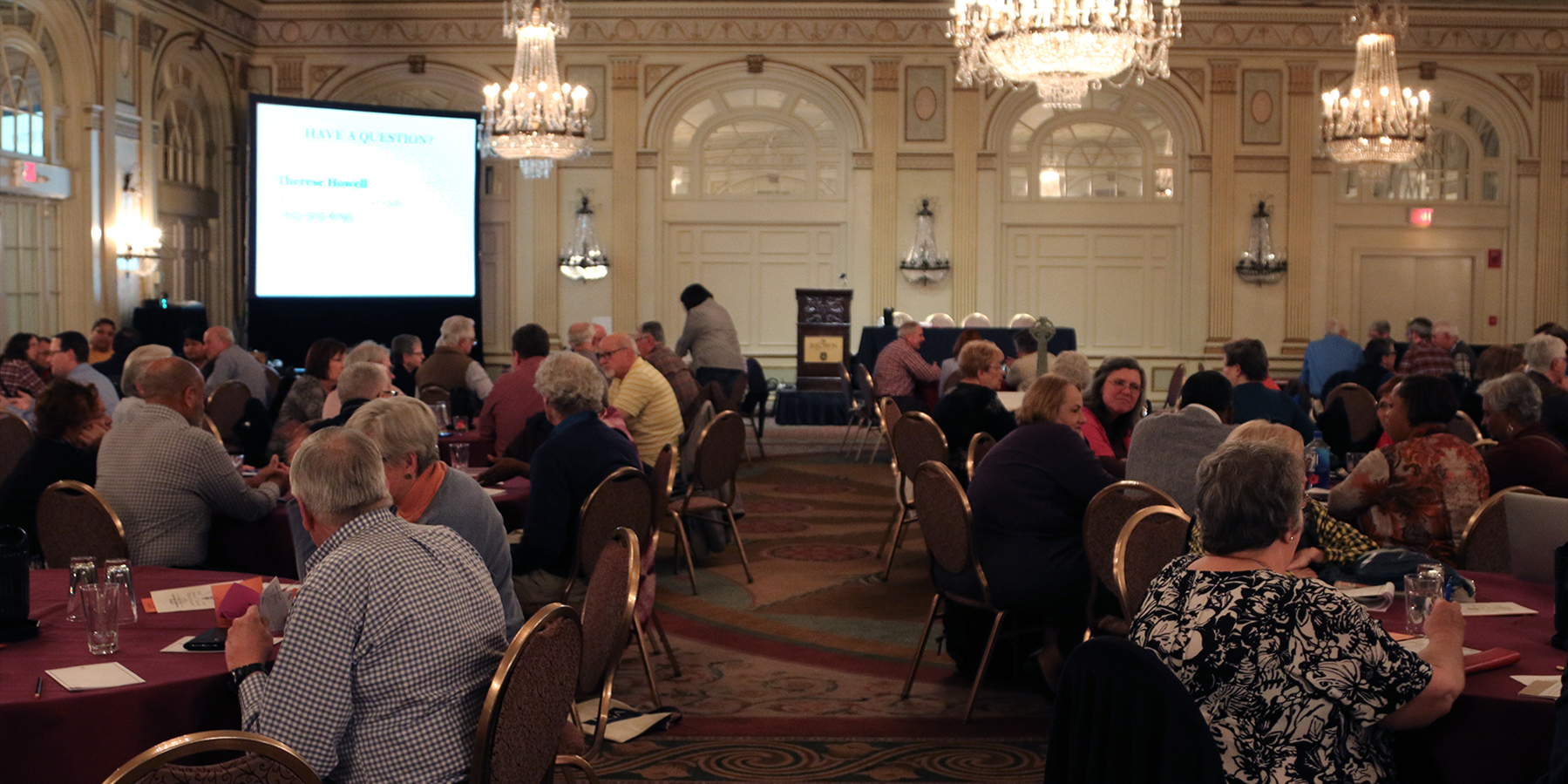 More than 100 moderators from across the country gathered in Louisville, Kentucky for the Moderators’ Conference. Photo by Rick Jones