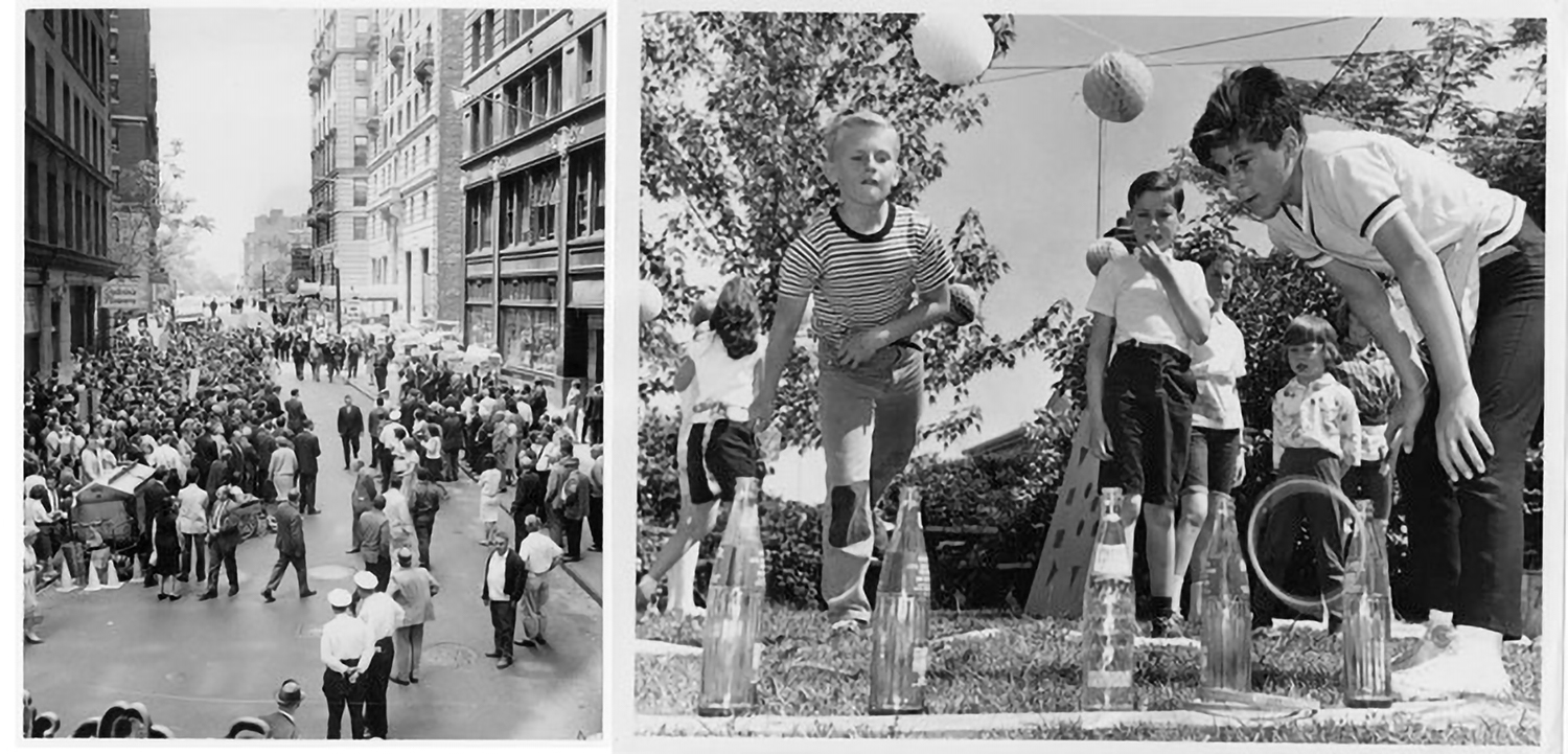 Images from the Religious News Service Collection. Left: March for education equality, Boston, MA, 1965. [Pearl ID: 151651] Right: Children's carnival to raise funds for foreign mission, Massapequa, NY, 1965. [Pearl ID: 151467]