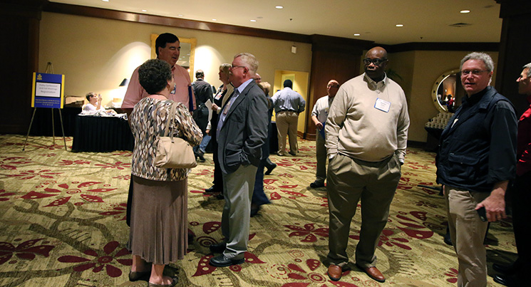participants gather for 2015 fall meetings