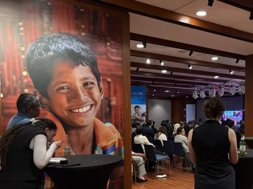 UNICEF photo Youth make up a majority of the Rohingya refugees in Bangladesh