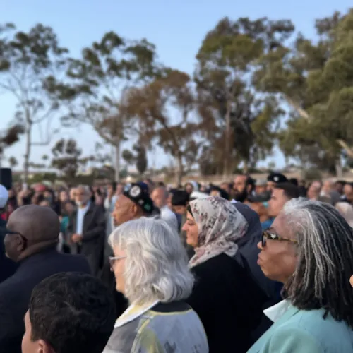 Interfaith Prayer Vigil at the Islamic Center of San Diego on March 19, 2026