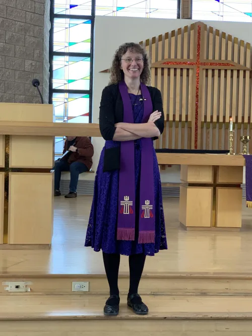 Rev. Dr. Barbara Barkley worship