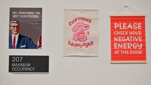 signage on walls
