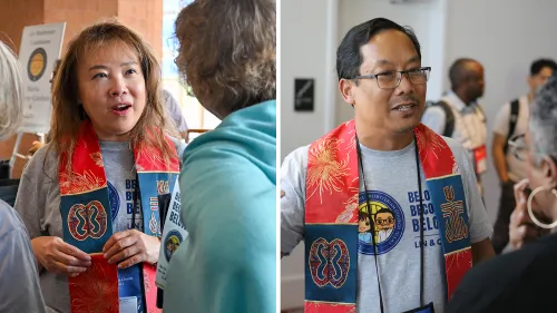Frances Lin (left) & Sean Chow (right)