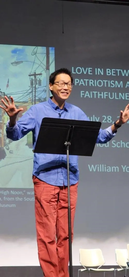 Rev. Dr. William Yoo speaks at Synod School