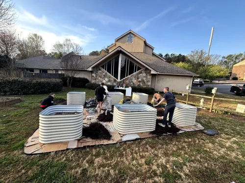 Heritage PC raised beds