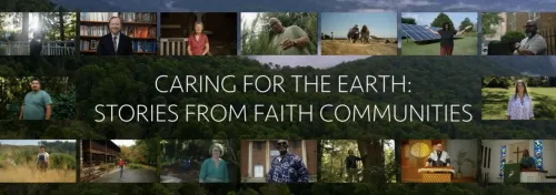 film banner with multiple people from the film and its title