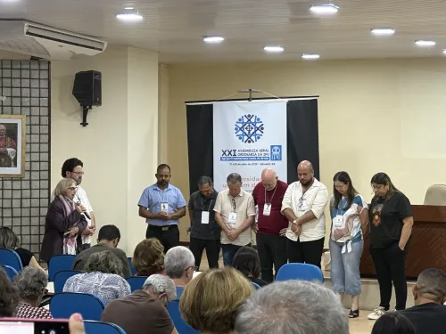 The new Leadership Council of the United Presbyterian Church of Brazil.