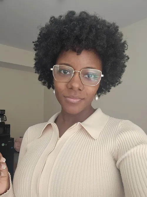 Moria McClain, student at Princeton Theological Seminary, was awarded the Katie Geneva Cannon scholarship for a seminarian in 2026-2027