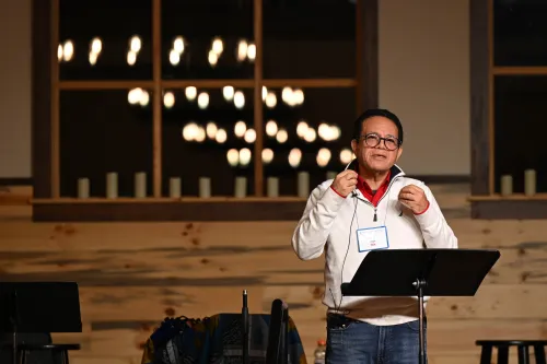 The Rev. Raafat Girgus, who has taught in seminaries in Cairo and Louisville, was one of the preachers for the 2026 annual gathering of 1001 New Worshiping Communities in Estes Park, Colo.