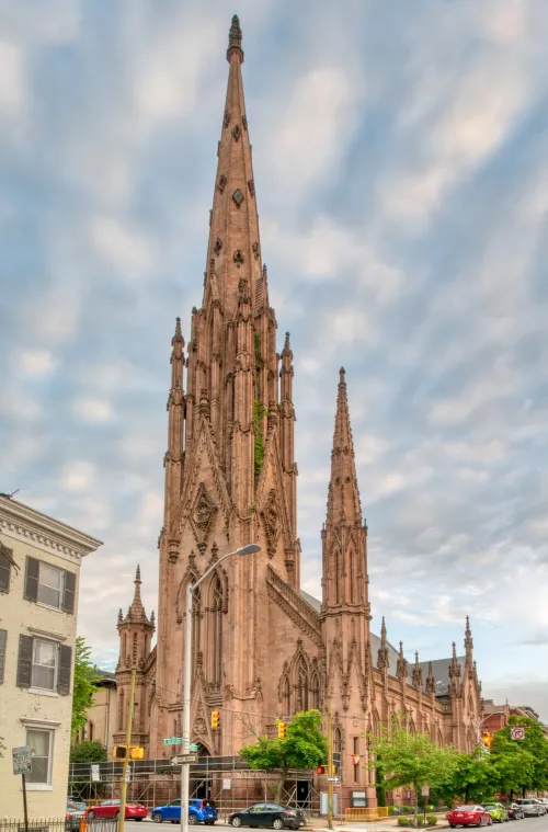 First & Franklin spire by Dave Pierson