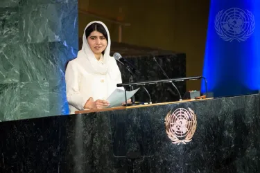 Malala Yousafzai UN photo