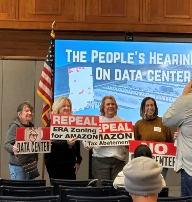 No data centers.