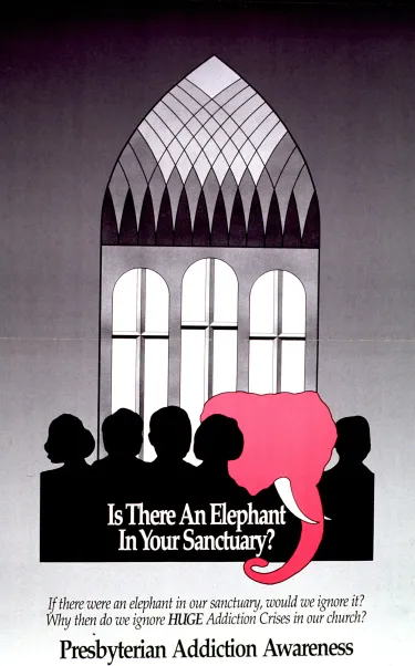 Poster, Is There An Elephant In Your Sanctuary? Via the National Library of Medicine