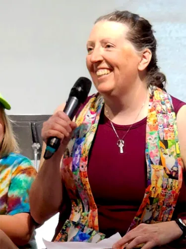 Rev. Dr. Melanie Hauser at Synod School on July 31, 2026