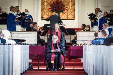 Rev. Dr. Joanna Adams at Morningside PC