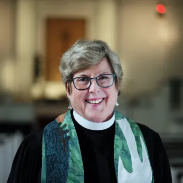 A portrait photo of the Rev. Dr. Joanna Adams, who passed earlier this month