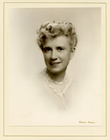 Maggie's portrait in 1953.