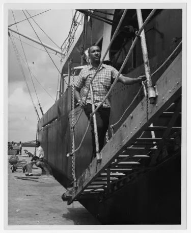 Fraternal worker Kermit Overton in Port Harcourt, Nigeria.