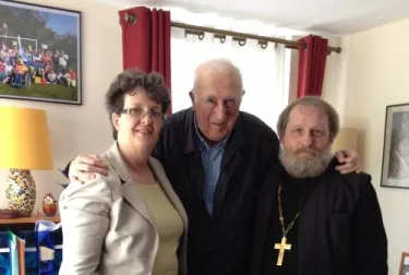 Father Vladimir, Jean Vanier and myself