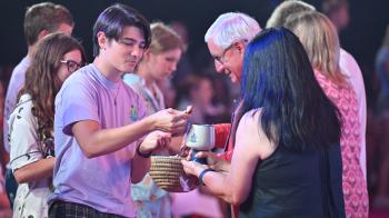 Wednesday worship communion