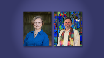 Image of GA227 Moderator Candidate pair Rev's Rebecca Lutner &amp; Chris Peters