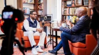 Jonathan Lee Walton and Sen. Raphael Warnock