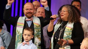 GA227 elected Rev. Marta Pumroy-Cordero and the Rev. Kris Schondelmeyer as its new co-moderators.