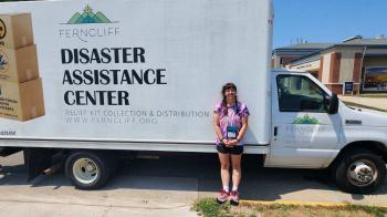 Emily Hooker with Boxanne by Kim Coulter