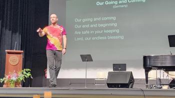 Matthew Black at Synod School