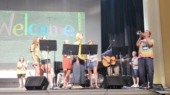Synod School band by Kim Coulter