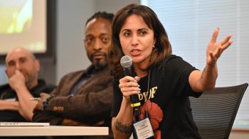 Rev. Dr. Cristal Silva McCormick and panelists