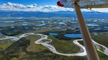 Arctic National Wildlife Refuge aerial by Andrew Black