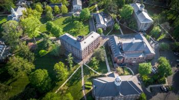 Princeton Theological Seminary aerial shot