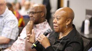 Rev. Dr. Floretta Barbee-Watkins at Mid Council Leaders Gathering