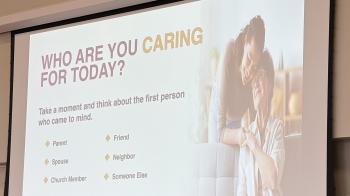 Dr. Renee Sunday leads a POAMN conference workshop