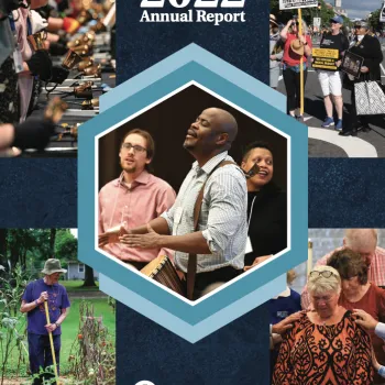 Cover of the 2022 Presbyterian Mission Annual Report