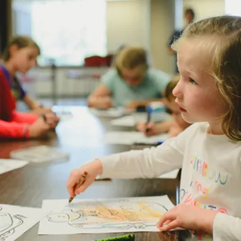 child coloring