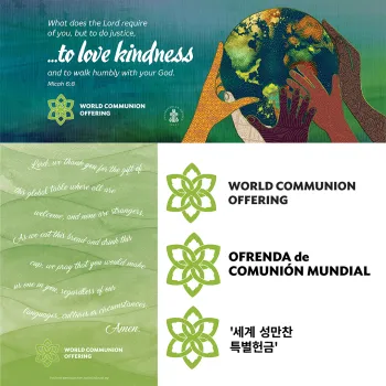 Images from the Media Tool kit for the World Communion Offering. 