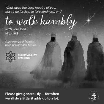One of the black and white printable images for the Christmas Joy Offering. 