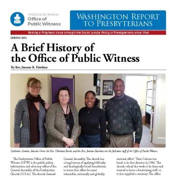 Office of public witness staff 